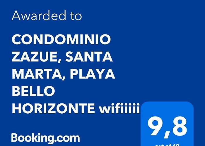 Condominio Zazue, Santa Marta, Playa Bello Horizonte Wifiiiii